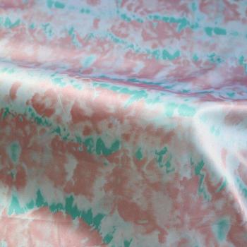 Soft Tie-Dyed Charmeuse Fabric