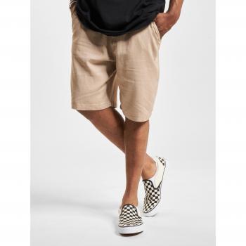 Pantaloncini Lunghi in Lino Denim Project Marrone