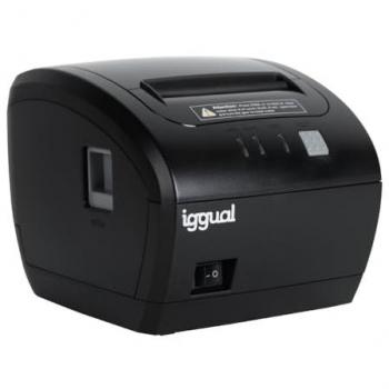 Iggual TP Easy 80: Impresora térmica 203 dpi, Wi‑Fi, USB y RJ11, 80 mm rollo