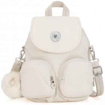 Kipling Firefly Up, Mochila para Mujer, Dazz White