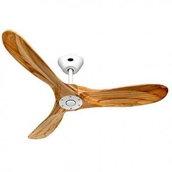 Ventilateur CasaFan 312219 ECO 122cm Bois/Blanc