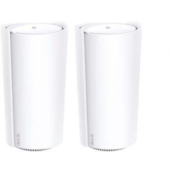 TP-Link Deco XE200 Bundle di 2 Unità Trifrequenza Wi‑Fi 6E – Color Bianco