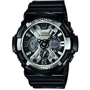 Herren‑Armbanduhr Casio G‑Shock GA‑200BW‑1AER XL – Chronograph Quarz