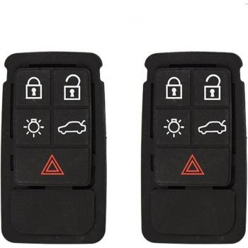 OkeyTech Replacement Key Fob Cover for Volvo XC60 XC40 S90 V40 XC70 V70 S40 V50