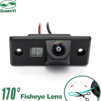 170 Degree Fisheye MCCD Night Vision Rear View Camera for VW Skoda Fabia Santana Polo Tiguan Touareg Passat