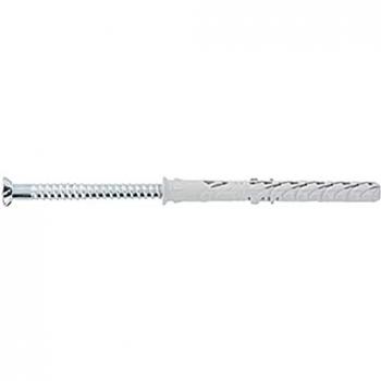 Cheville B-Long 8 × 80 mm, vis tête fraisée en zinc – boîte de 50