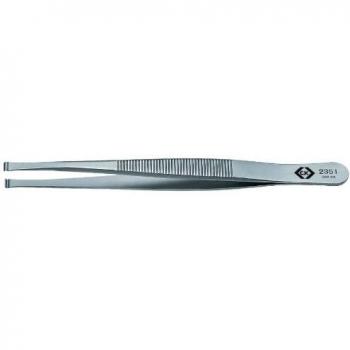 C.k T2351 Pince brucelle de montage 582 sa arrondie 115 mm