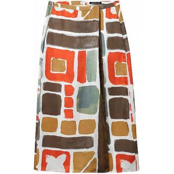 LUISA CERANO Damen Midirock Bunt 34
