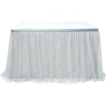Baby Shower Tulle Table Skirt Decor