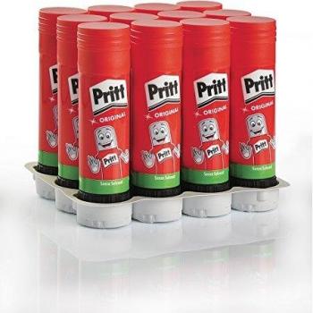 Pritt Stick 22g Red, Pack of 12
