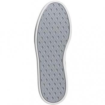 Sleek Breaknet adidas: Zapatilla Grisa Blanca para Mujeres