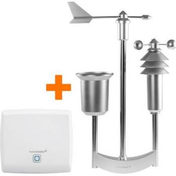 Homematic IP Wetter Pro Komplettset mit Access Point und Funk-Wettersensor