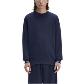 Herren‑Sweatshirt Fred Perry – Marineblau, Rundhals, Größe XL