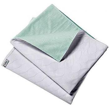 Alèse en coton biologique avec polyester, imperméable et étanche, pour matelas de lit, taille : 70x90cm, couleur vert menthe