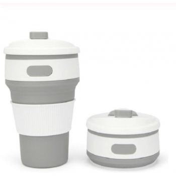 Travel-Friendly Silicone Coffee Mug