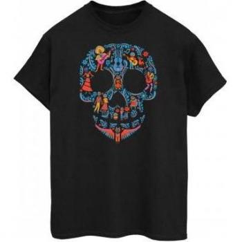 Coco Men's Skull Cotton T-Shirt XXL Navy Blue