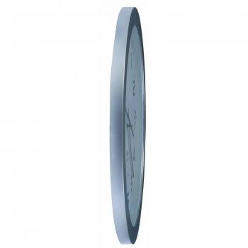 Alba Horlogerie HORGiant – Wanduhr, metallisch grau (60 × 5 cm)
