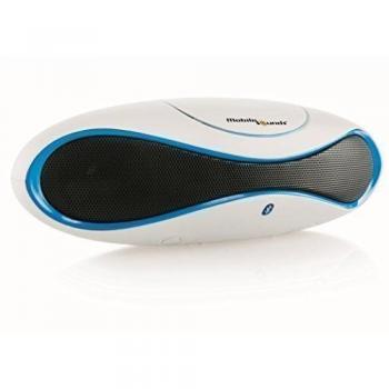 MobileSounds® Ellipse 2 All-in-One tragbarer Lautsprecher mit NFC (Farbe: Deluxe White)