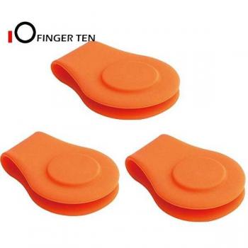 Silicone Magnetic Golf Ball Marker Hat Clip (6 Pcs)