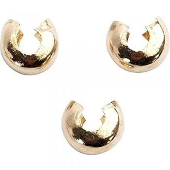 Cache-noeud doré 50 pièces 5 mm