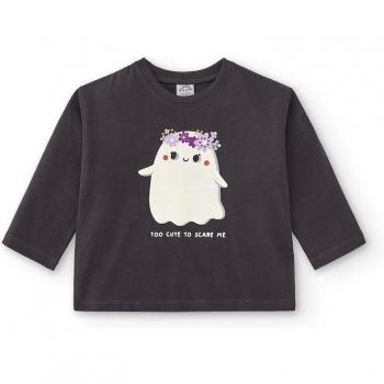 Camiseta Nena Fantasmal Antracita