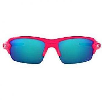 Oakley Herren Flak Xs – Neon Pink Prizm Sapphire (Einheitsgröße, US Unisex-Adult)