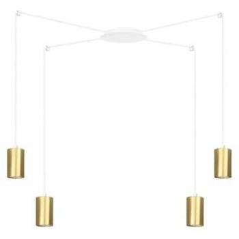 Suspension Traker, Acier peint par poudrage, Blanc, 300 × 300 × 14 cm