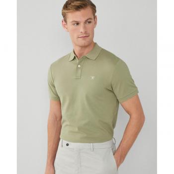 Polo Manga Corta Hm562363 Verde Hackett