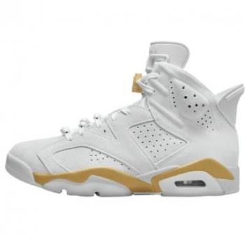 Sneakers Rétro Jordan 6 Perles Artificielles Gris