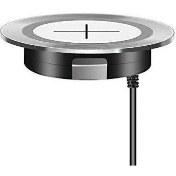 Schnelles kabelloses Ladegerät für Möbel, JE Make IT Simple Fast Induktive Ladestation, passend für iPhone14/14 Mini/14 Pro Max/SE2022/iPhone13, Galaxy Serie