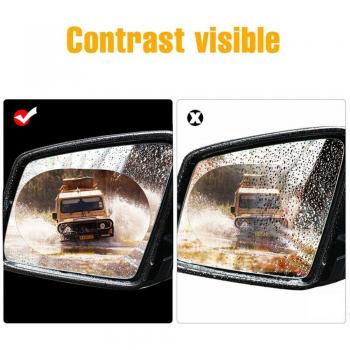Car Rearview Mirror Anti-Glare Film Set
