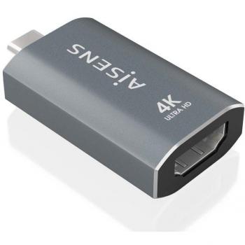 Aisens A109-0862: USB‑C a HDMI 4K con Entrada y Salida