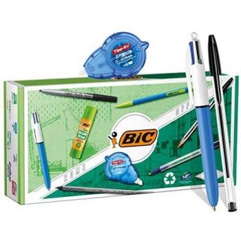 Kit d’Accessoires de Papier BIC 9 : stylos-bille, crayon graphite, marqueur