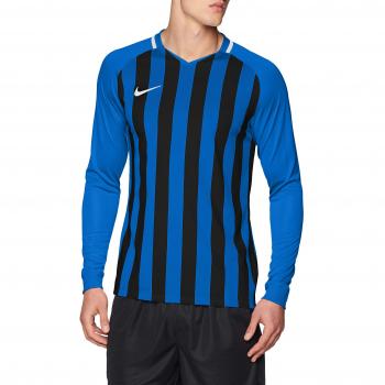 Nike Men's Long Sleeve Striped Division III Jersey, Royal Blue/Black/White, XXL