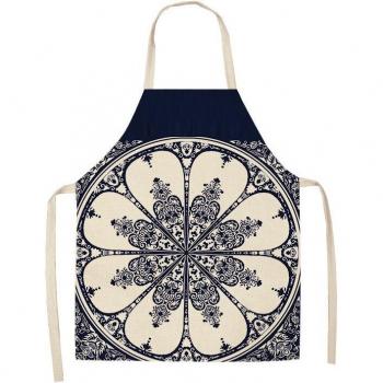 Mandala Print Cooking Apron