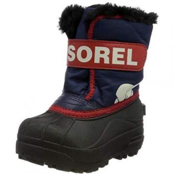 Sorel Bottes d'Hiver Unisexes pour Bébés, TODDLER SNOW COMMANDER, Violet