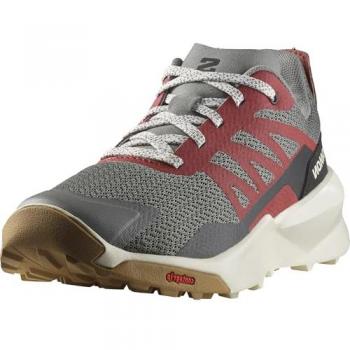 Salomon Unisex Patrol Hiking Shoes Sedona Sage/Vanilla Ice/Fired Brick UK 3.5