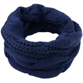 Einfarbiger Loop Schlauchschal, Winter Herbst Warmer Strick Loop Schal, Herren-Schal und Damen-Schal, Unisex (Rot)