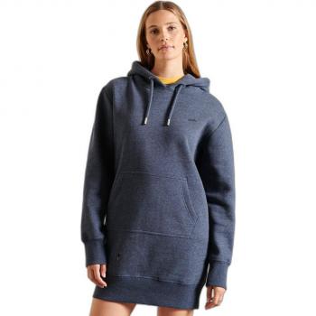 Robe à logo vintage bleu Superdry