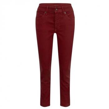 MAC Stretch-Jeans »Melanie«, Damen, marsala rot
