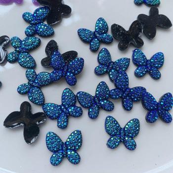 Mariposas de Cristal con Rhinestones 50 Uds