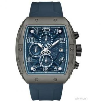 Police Quarz Herrenarmbanduhr 45mm