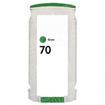 Cartucho de Tinta Pigmentada Verde para HP 70