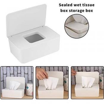 Rettangolare Portafazzoletti Bianca