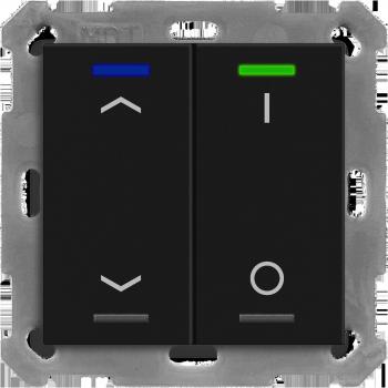 MDT KNX Taster Light 55 2f mit Temperaturmessung