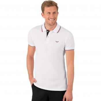 Trigema Slim Fit Poloshirt für Herren, Größe L