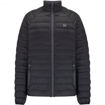 Jet Black Charcoal Polar Packable Down Jacket – Men’s