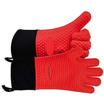 GEEKHOM Non-Slip Oven Gloves