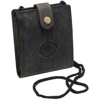 Greenburry Vintage Leder‑Gürtelbörse – Brust