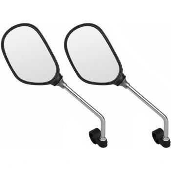 2Pcs Motorcycle Rearview Mirrors for Bikes